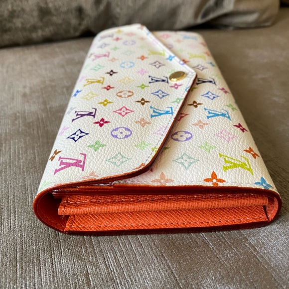 ✨BRAND NEW ✨💯% AUTHENTIC LOUIS VUITTON SARAH WALLET MULTICOLOR - Picture 5 of 17